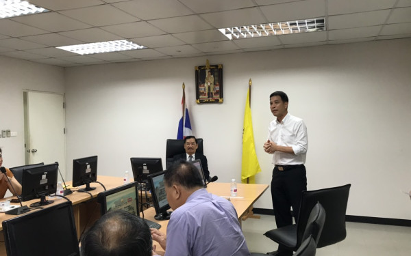 ภาพกิจกรรมศึกษาดูงานโครงการก่อสร้างอาคารศาลฎีกา