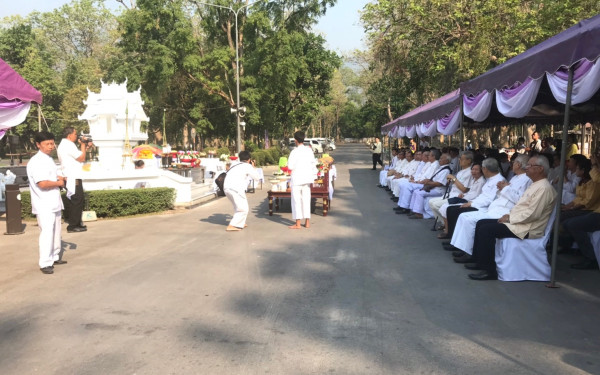 ภาพบรรยากาศงานสมโภชศาลพระภูมิหลังใหม่