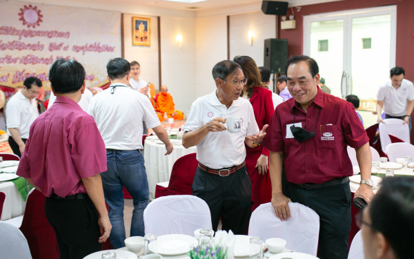09.09.63 งานพิธีทำบุญสมาคมฯ และพิธีแสดงมุทิตาจิตต่อนักศึกษาเก่ารุ่น 9