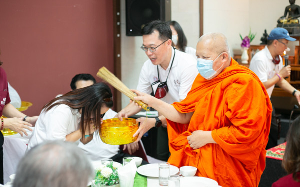 09.09.63 งานพิธีทำบุญสมาคมฯ และพิธีแสดงมุทิตาจิตต่อนักศึกษาเก่ารุ่น 9