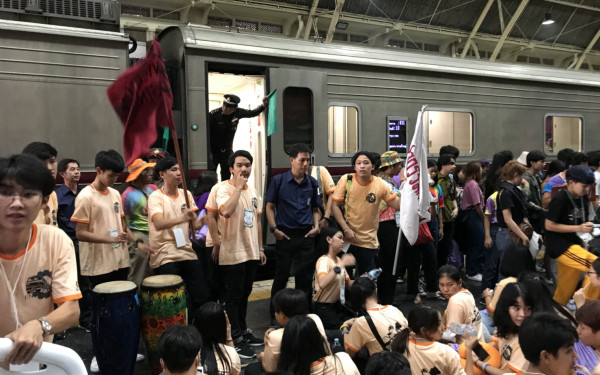 20 ก.ค. 61 ภาพบรรยากาศกิจกรรมรับน้องรถไฟ 2561